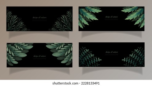 deja un vector de diseño de fondo para ecología 
establecer la naturaleza del paquete deja el fondo