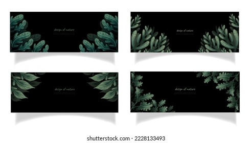 deja un vector de diseño de fondo para ecología 
establecer la naturaleza del paquete deja el fondo