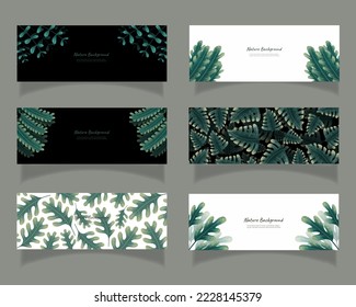deja un vector de diseño de fondo para ecología 
establecer la naturaleza del paquete deja el fondo
