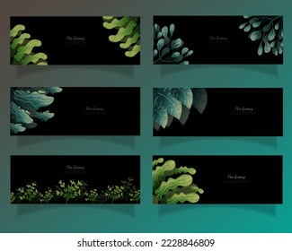 deja un vector de diseño de fondo para ecología 
establecer la naturaleza del paquete deja el fondo