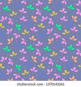 leaves and berries.vector illustration