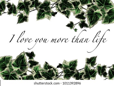  leaves branches stem bamboo pattern flowers texture frame seamless sketch vector graphics color picture