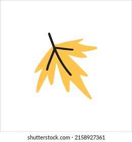 leaves clip art icon, vector eps 10 leaf, Scandinavian leaf clip art, leaf sticker, children wear print