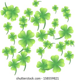 Clover Illustration Vector Stock Vector (Royalty Free) 1046186812 ...