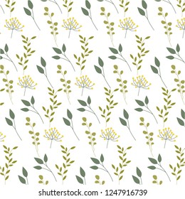 leaves decoration card