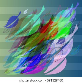 leaves design art