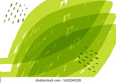 Leaves digital background for your design. Modern style