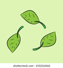 Leaves eco recycle icon vector illustration isolated on white background. Leaf recycled vector icon. Recycled cycle icon.