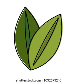 Leaves eco symbol