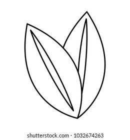 Leaves eco symbol