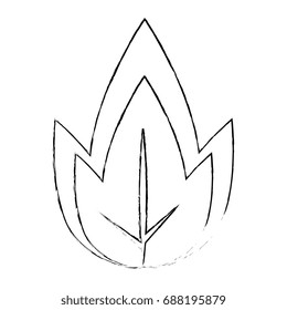 Leaves eco symbol