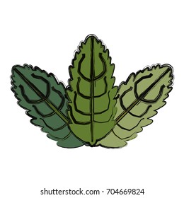 Leaves eco symbol