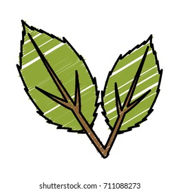 leaves eco symbol