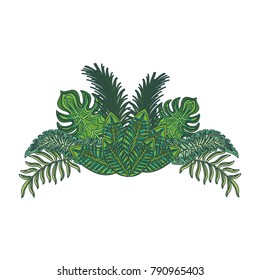 Leaves eco symbol
