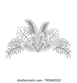 Leaves eco symbol