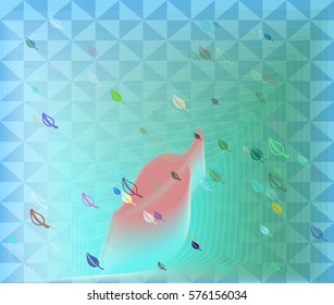 leaves elements template