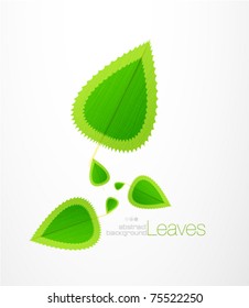Leaves eps10 background