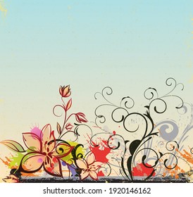 the leaves are filled with colorful leaves