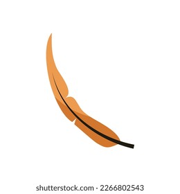 Deja un icono plano de flor. Símbolo de esquema único de alta calidad para diseño web o aplicación móvil. Deja señales de línea delgada para el logotipo de diseño, tarjeta de visita, etc.