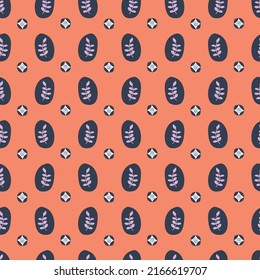 Leaves, flowers and buds dancing on a clean background. Perfect for backgrounds or fabrics. 