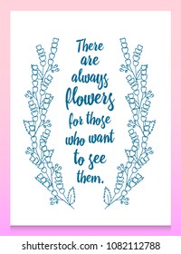 Leaves of flowers. Vector set. Cute Floral collection, hand drawn watercolor. Wedding or greeting cards. Romantic design. Engraved vintage style. branches in nature. card with quote.