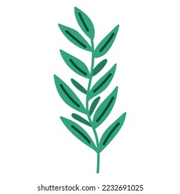 deja el icono foliage aislado
