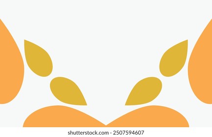 Deja fondo de marco con espacio de copia para texto. Ilustración vectorial.