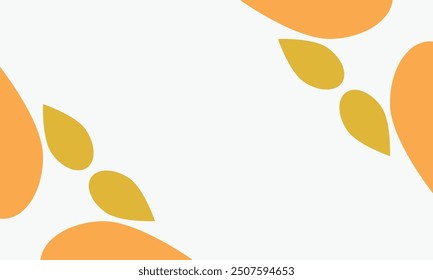 Deja fondo de marco con espacio de copia para texto. Ilustración vectorial.