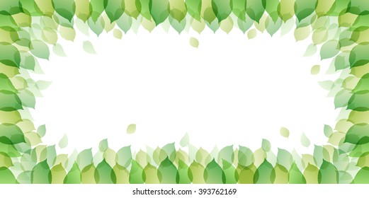 It leaves fresh green tree background