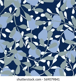 leaves and fruits pattern