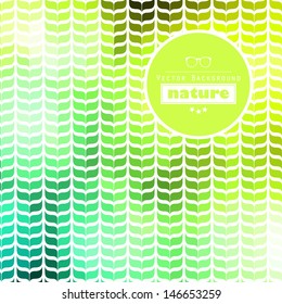 Leaves graphic background