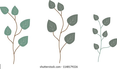 Leaves green and light green, colorful, background images, illustrations and vectors.
