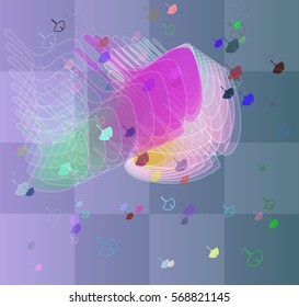 leaves icon art