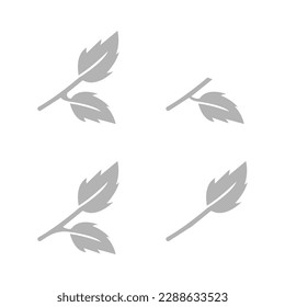 deja un icono en un fondo blanco, ilustración vectorial