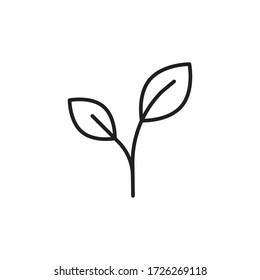 hinterlässt die Darstellung der Symbolskizze als Vektorbild. Ökokarte im weißen Hintergrund isoliert