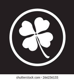 leaves icon , Saint Patrick symbol