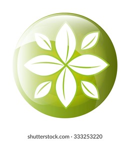 leaves icon symbol design, vector illustration graphic