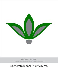 leaves icon vector