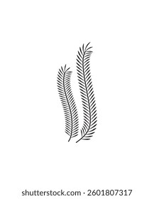 leaves icon, vector best flat icon.
