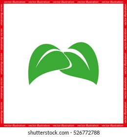 Leaves icon vector illustration eps10.