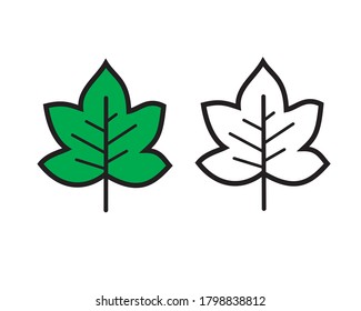 Deja aislado el vector de icono en el fondo blanco.Elementos para eco y bio logos.ilustración vectorial.