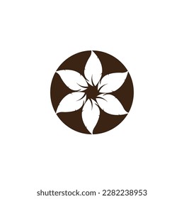 Leaves icon vector set isolated on white background. Various shapes of green leaves of trees and plants. Elements for eco and bio logos.