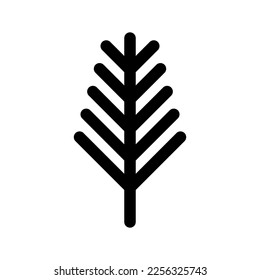 Leaves Icon Vector Symbol Design Illustration