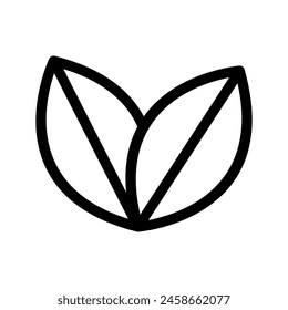 Ilustración de diseño de Vector de iconos de hojas