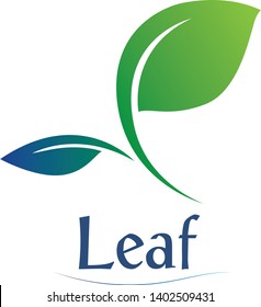 Leaves icon vector,Elements for eco and bio logos