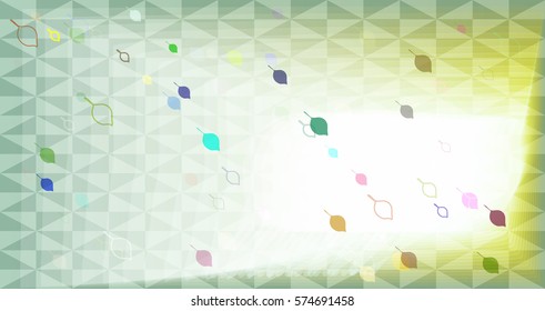 leaves idea template