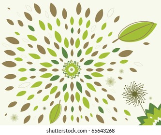 Leaves illustration