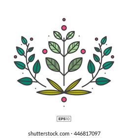 Leaves Illustration Set