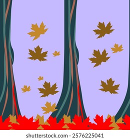 leaves, leaf pattern, fabric pattern, wall pattern, maple leaf, imagination, season, deciduous tree, nature, bright colors, happiness, warmth, love of nature, natural design, created from nature