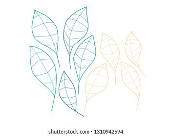 leaves lite vector